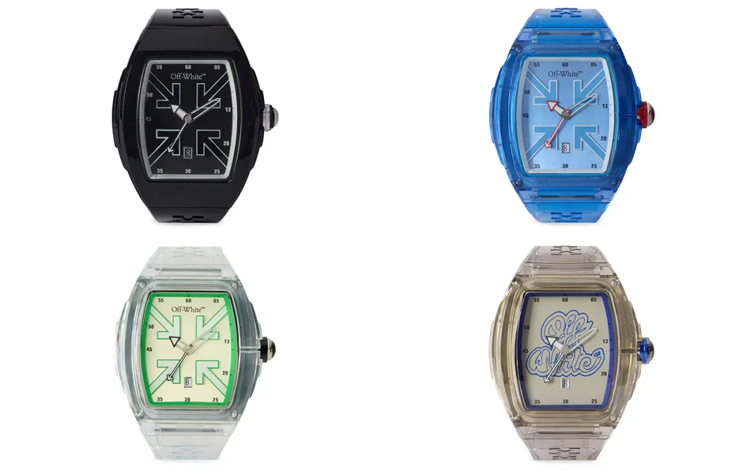 Off-White 初となるるウォッチコレクション「TIME」が2026年 7/7 発売 (オフホワイト タイム)