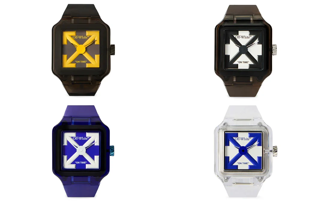 Off-White 初となるるウォッチコレクション「TIME」が2026年 7/7 発売 (オフホワイト タイム)