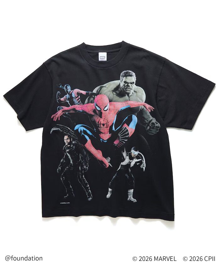 最新映画『スパイダーマン：ブランド・ニュー・デイ』公開記念、「FREAK’S MOVIE」監修のTシャツコレクションが2026年 7/31 発売 (フリークスストア Spider-Man: Brand New Day)