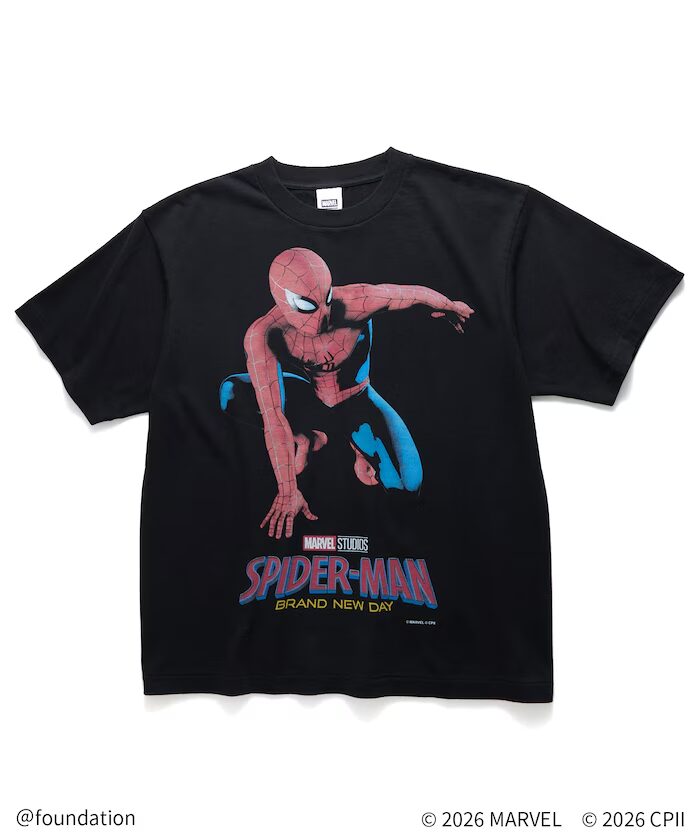 最新映画『スパイダーマン：ブランド・ニュー・デイ』公開記念、「FREAK’S MOVIE」監修のTシャツコレクションが2026年 7/31 発売 (フリークスストア Spider-Man: Brand New Day)