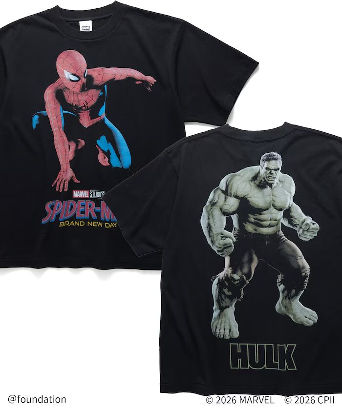 最新映画『スパイダーマン：ブランド・ニュー・デイ』公開記念、「FREAK’S MOVIE」監修のTシャツコレクションが2026年 7/31 発売 (フリークスストア Spider-Man: Brand New Day)