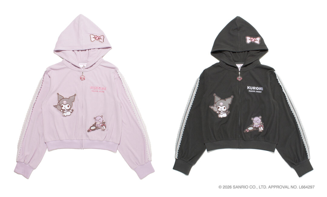SNIDEL HOME × KUROMI コラボレーションアイテムが2026年 7/23 発売 (sanrio house サンリオハウス クロミ スナイデル ホーム)