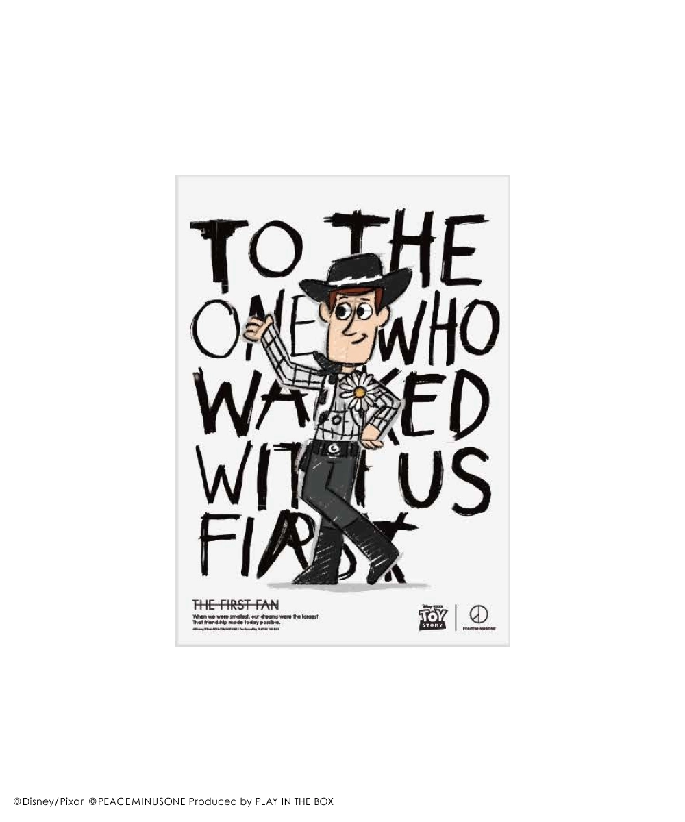 【第3弾アイテム 店頭 8/1、オンライン 8/5 11:00~】G-DRAGON / PEACEMINUSONE × Toy Story コラボプロジェクト”THE FIRST FAN” (ピースマイナスワン トイ・ストーリー)