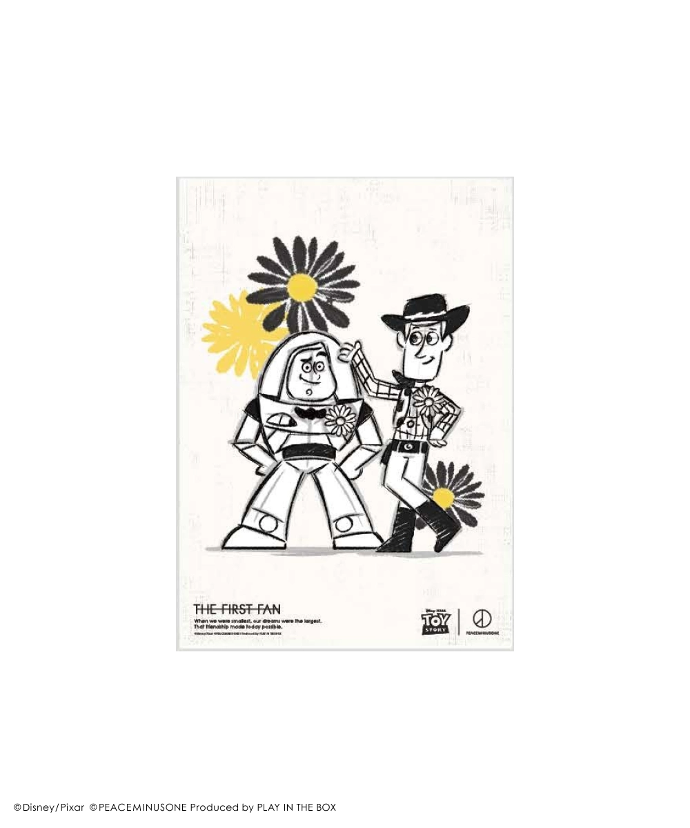【第3弾アイテム 店頭 8/1、オンライン 8/5 11:00~】G-DRAGON / PEACEMINUSONE × Toy Story コラボプロジェクト”THE FIRST FAN” (ピースマイナスワン トイ・ストーリー)