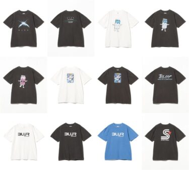 BEAMS/Insonnia Projects “Blur” プリントTシャツが発売 (ビームス インソニア プロジェクツ ブラー)