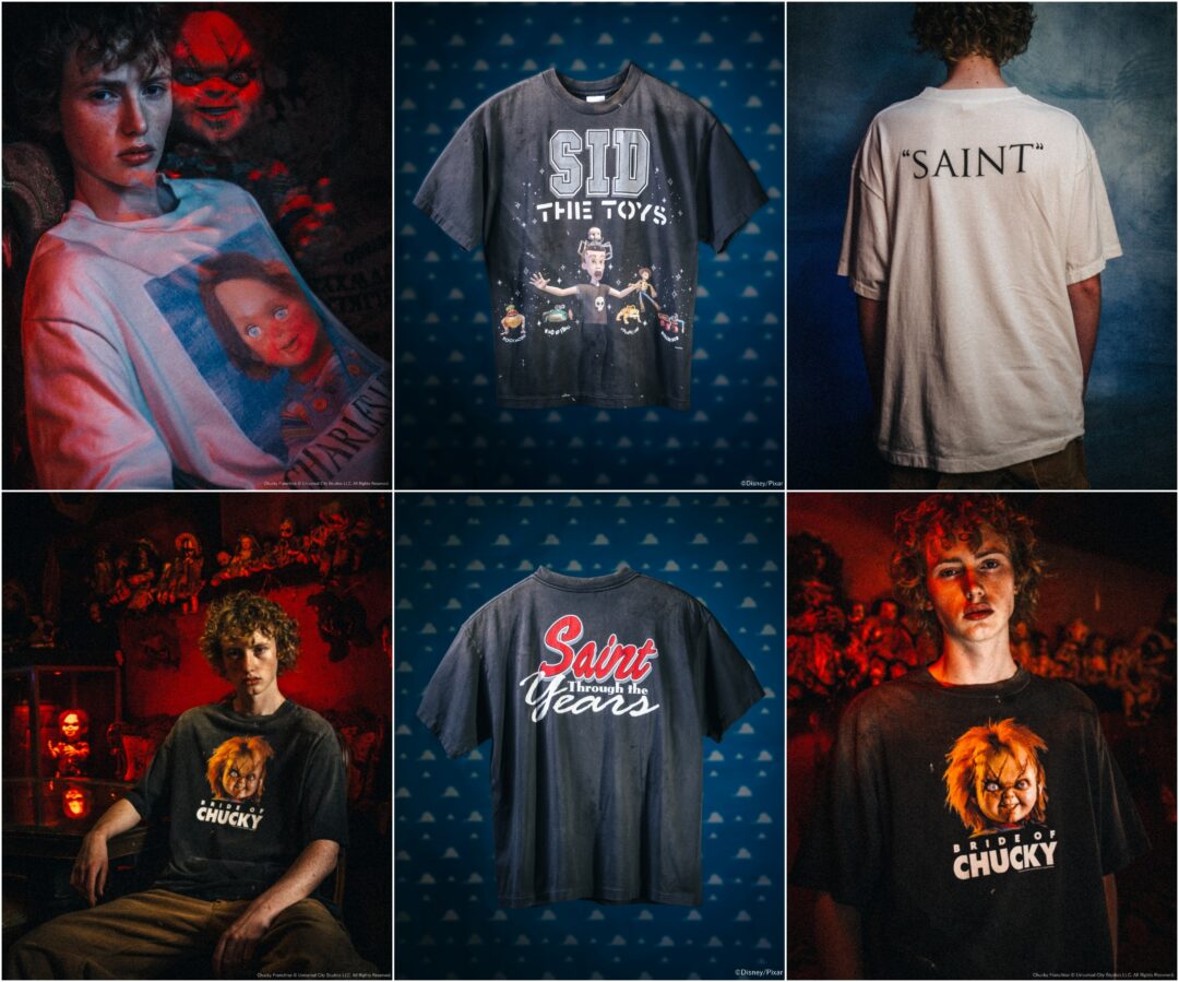 SAINT Mxxxxxx 2026 FW 3rdドロップ「トイ・ストーリー & チャッキー」とのコラボアイテムが7/18 発売 (セントマイケル 2026年 秋冬 Toy Story CHUCKY)