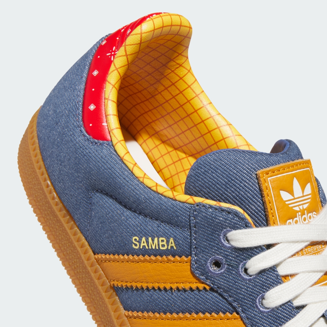 【2026年 7/24 発売】TOY STORY PIXAR × adidas Originals SAMBA OG “Woody” (トイストーリー ピクサー アディダス オリジナルス サンバ “ウッディ”) [LA3984]