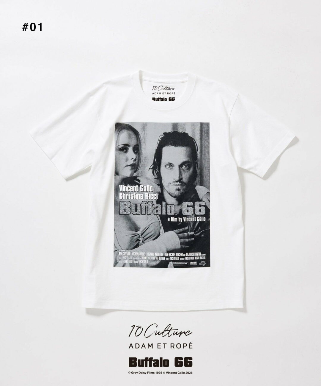 Buffalo 66 × 10Culture for ADAM ET ROPE’ コラボ T-SHIRTが2026年 7/15 発売 (バッファロー’66 テンカルチャー アダム エ ロぺ)