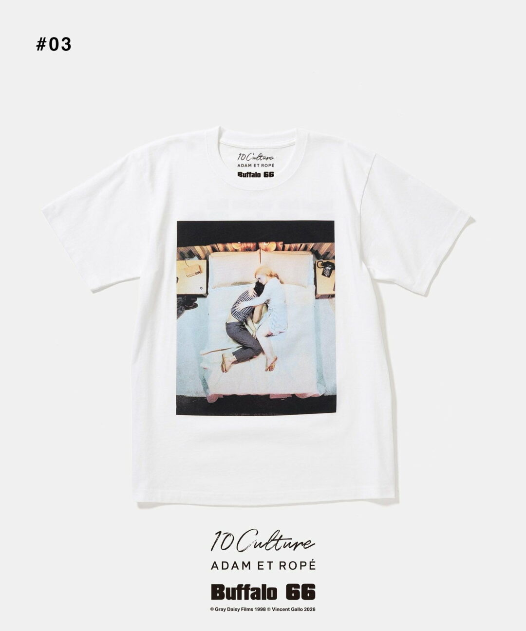 Buffalo 66 × 10Culture for ADAM ET ROPE’ コラボ T-SHIRTが2026年 7/15 発売 (バッファロー’66 テンカルチャー アダム エ ロぺ)