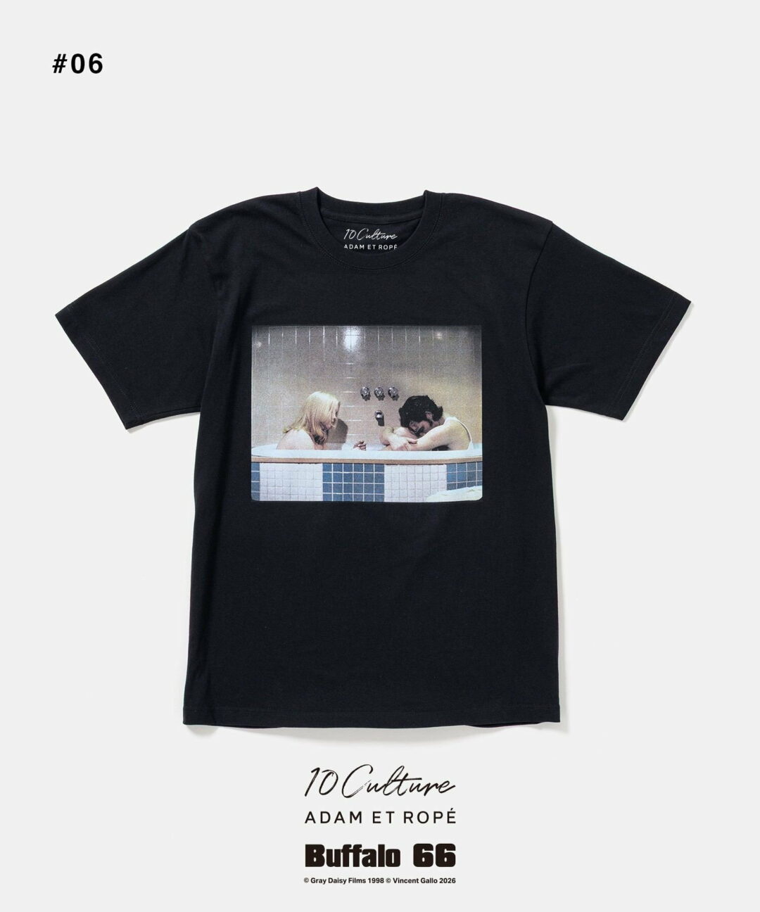 Buffalo 66 × 10Culture for ADAM ET ROPE’ コラボ T-SHIRTが2026年 7/15 発売 (バッファロー’66 テンカルチャー アダム エ ロぺ)