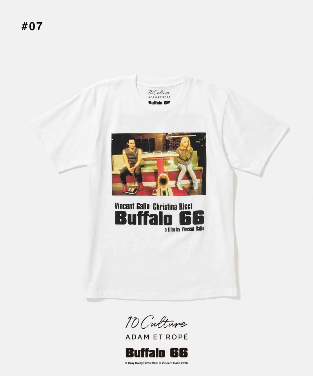 Buffalo 66 × 10Culture for ADAM ET ROPE’ コラボ T-SHIRTが2026年 7/15 発売 (バッファロー’66 テンカルチャー アダム エ ロぺ)