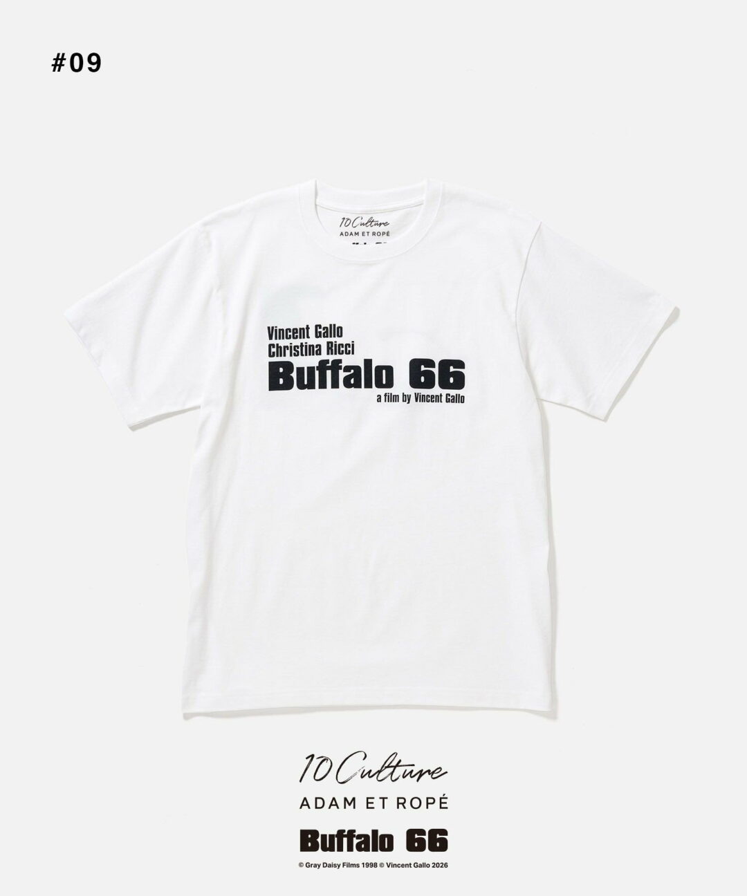 Buffalo 66 × 10Culture for ADAM ET ROPE’ コラボ T-SHIRTが2026年 7/15 発売 (バッファロー’66 テンカルチャー アダム エ ロぺ)