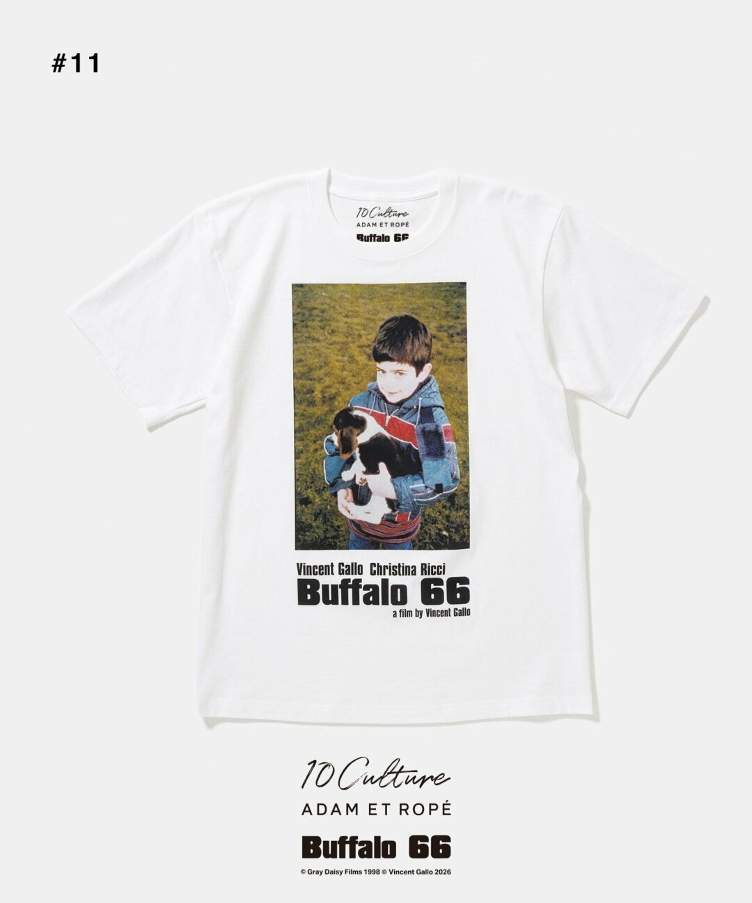 Buffalo 66 × 10Culture for ADAM ET ROPE’ コラボ T-SHIRTが2026年 7/15 発売 (バッファロー’66 テンカルチャー アダム エ ロぺ)