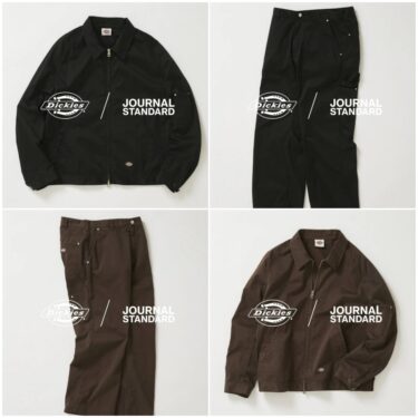 JOURNAL STANDARD × Dickies 2026 FW 別注 “アイゼンハワージャケット & ペインターパンツ”が2026年 8月下旬 発売 (ジャーナルスタンダード ディッキーズ)