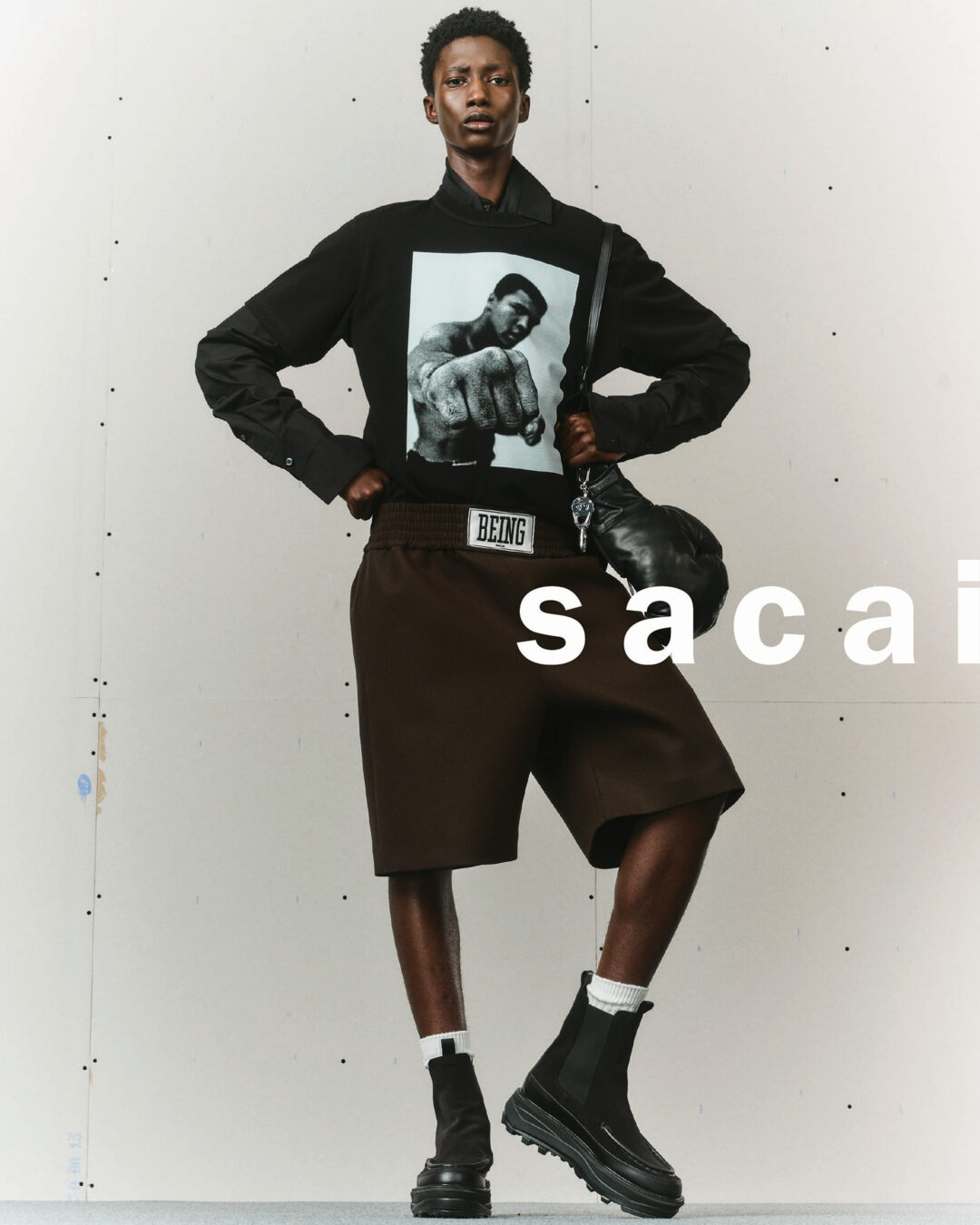 sacai 2026 FW × モハメド・アリ & A.P.C コラボアイテムが2026年 7/10 発売 (サカイ アー・ペー・セー Muhammad Ali 2026 秋冬)