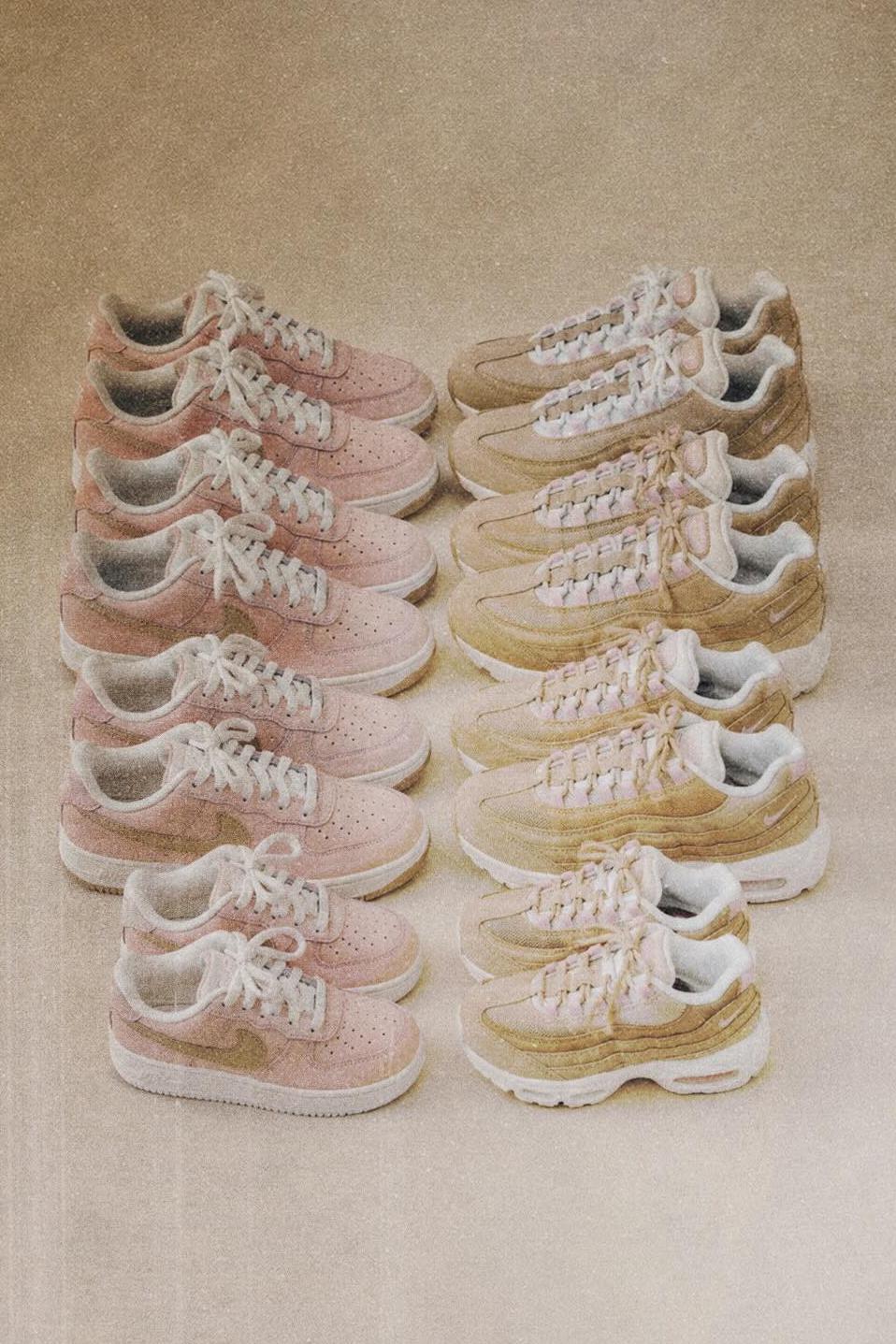 【2026年 発売予定】KITH × NIKE AIR FORCE 1 LOW & AIR MAX 95 SP “Linen” (キス ナイキ エア マックス フォース “リネンコレクション”) [IW8732-225/IW8733-201/IM6039-201]