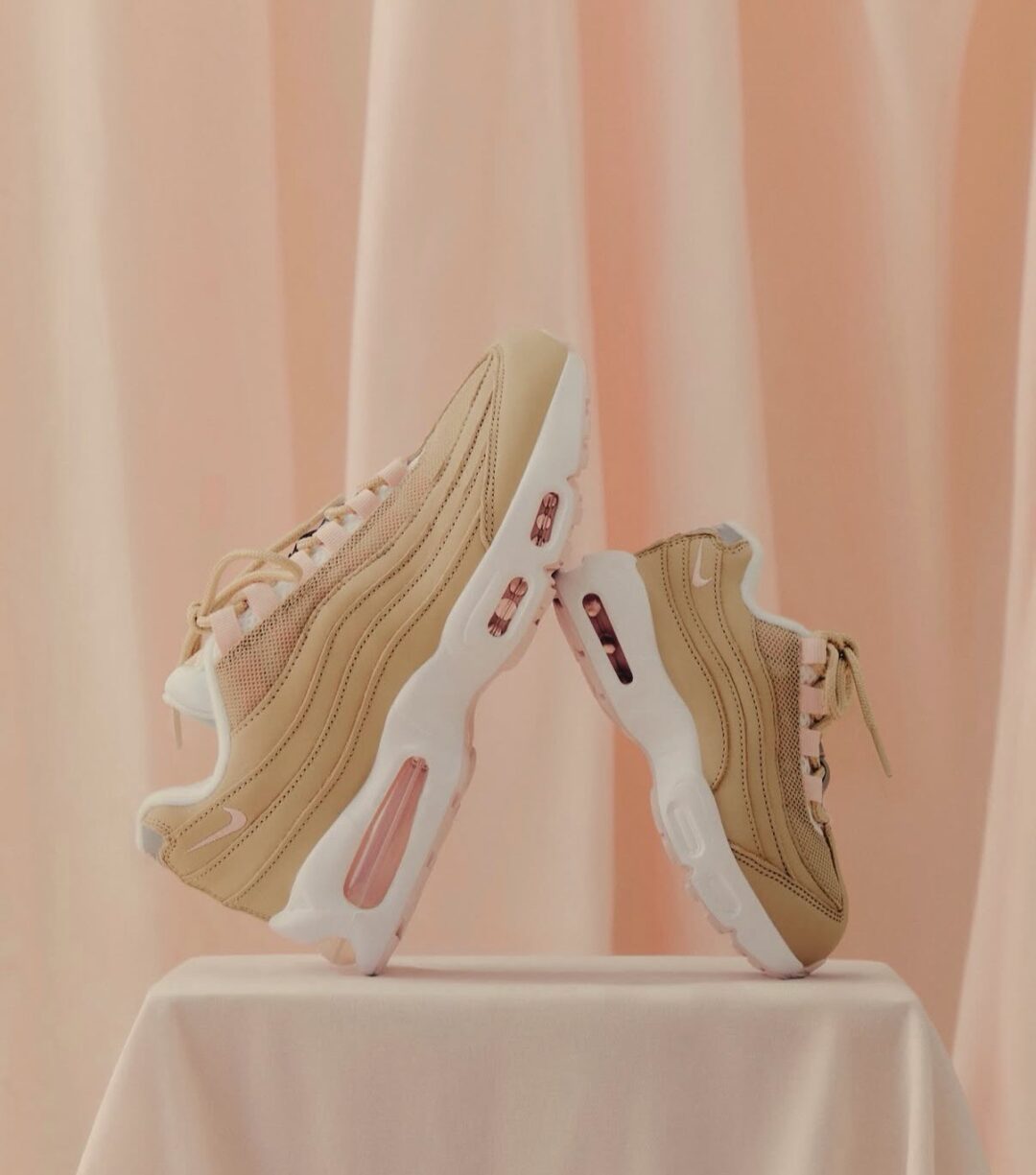 【2026年 7/20 発売】KITH × NIKE AIR FORCE 1 LOW & AIR MAX 95 SP “Linen” (キス ナイキ エア マックス フォース “リネンコレクション”) [IW8732-225/IW8733-201/IM6039-201]