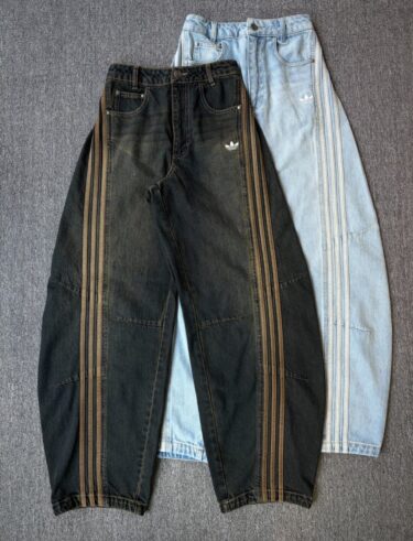 【2026年 発売】adidas Originals “Curved Soft Denim Pants” (アディダス オリジナルス “カーブ ソフト デニム パンツ”)