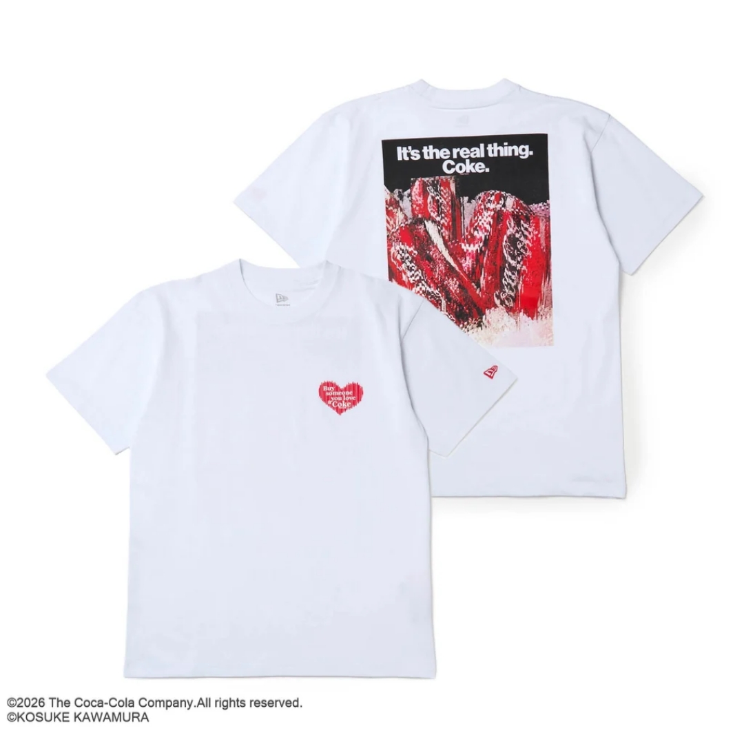 Coca-Cola × New Eraから河村康輔氏とのトリプルコラボレーションコレクションが2026年 8/6 発売 (コカコーラ ニューエラ)