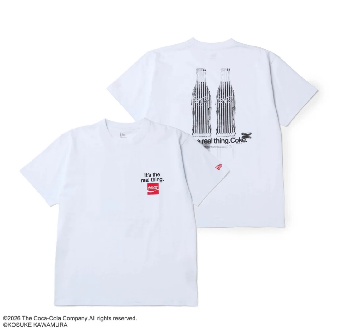 Coca-Cola × New Eraから河村康輔氏とのトリプルコラボレーションコレクションが2026年 8/6 発売 (コカコーラ ニューエラ)