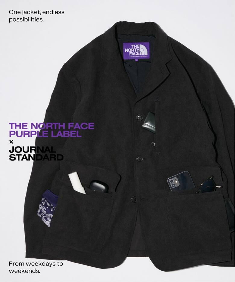 THE NORTH FACE PURPLE LABEL × JOURNAL STANDARD 2026 FW 別注 “バークリージャケット & ワイドテーパード パンツ”が9月中旬 発売 (ザ・ノース・フェイス パープルレーベル ジャーナルスタンダード)