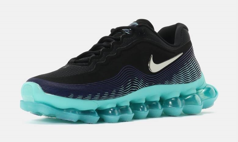 【2026年 7/1 発売予定】NIKE AIR LIQUID MAX “Black/Radiant Blue” (ナイキ エア リキッド マックス “ブラック/ラディアントブルー”) [IQ7635-001]