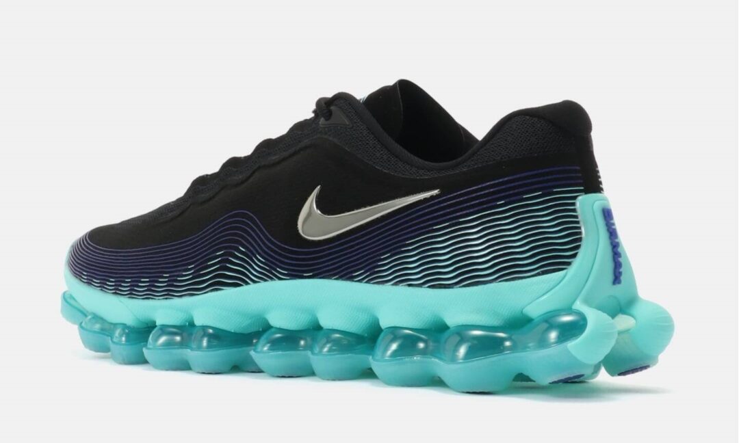 【2026年 7/1 発売予定】NIKE AIR LIQUID MAX “Black/Radiant Blue” (ナイキ エア リキッド マックス “ブラック/ラディアントブルー”) [IQ7635-001]