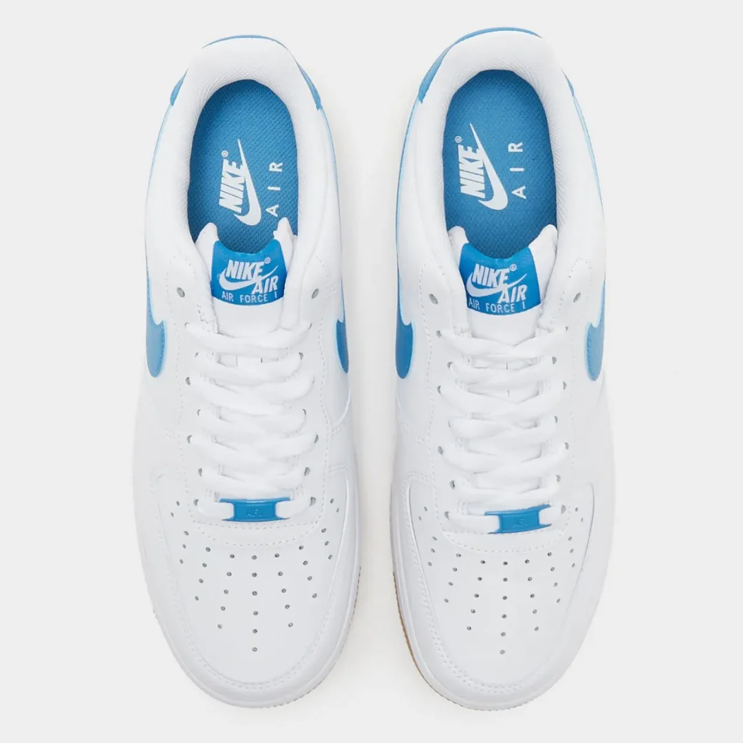 【2026年 発売】NIKE AIR FORCE 1 LOW “White/Aurora Blue/Gum Light Brown” (ナイキ エア フォース 1 ロー “ホワイト/オーロラブルー/ガム”) [FJ4146-135]
