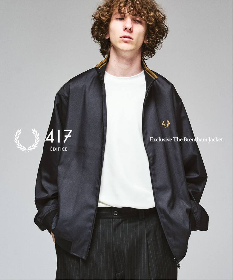 417 EDIFICE × FRED PERRY 2026 FW 別注 “Brentham Jacket”が10月上旬 発売 (エディフィス フレッドペリー “ブレンサムジャケット”)