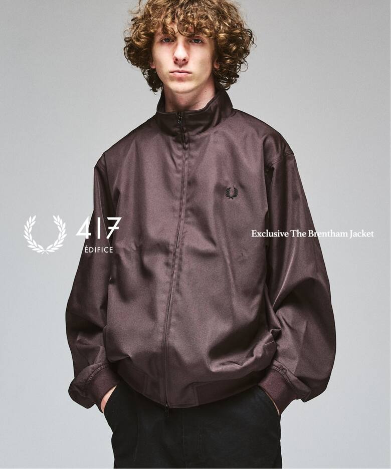 417 EDIFICE × FRED PERRY 2026 FW 別注 “Brentham Jacket”が10月上旬 発売 (エディフィス フレッドペリー “ブレンサムジャケット”)