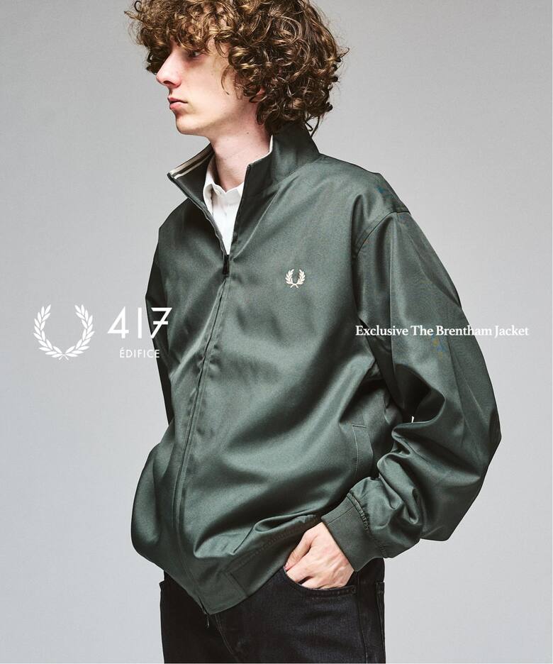 417 EDIFICE × FRED PERRY 2026 FW 別注 “Brentham Jacket”が10月上旬 発売 (エディフィス フレッドペリー “ブレンサムジャケット”)
