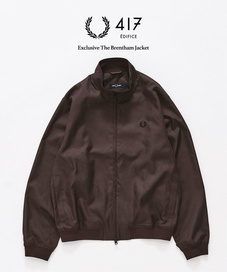 417 EDIFICE × FRED PERRY 2026 FW 別注 “Brentham Jacket”が10月上旬 発売 (エディフィス フレッドペリー “ブレンサムジャケット”)