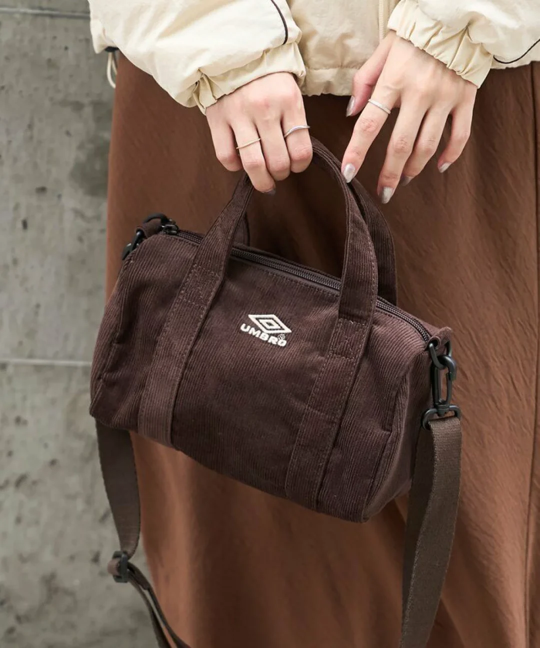 FREAK’S STORE × UMBRO 2026 FW 別注 “Corduroy Mini Boston Bag”が発売 (フリークスストア アンブロ)