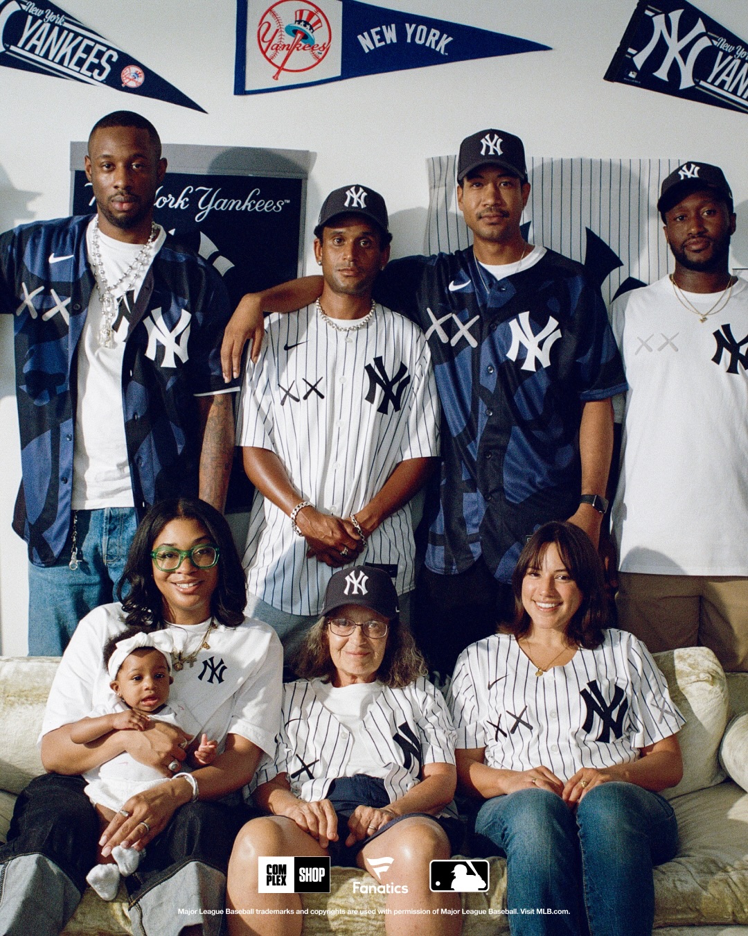 KAWS x MLB コラボコレクションが2026年 7/16 & 7/20 発売 (カウズ エムエルビー)