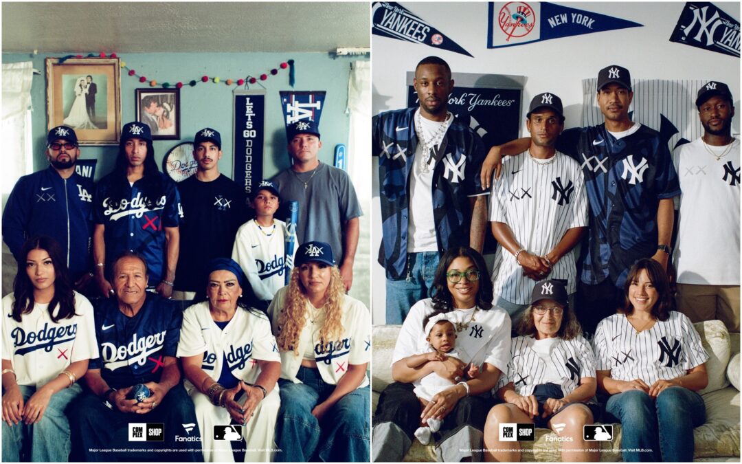 KAWS x MLB コラボコレクションが2026年 7/16 & 7/20 発売 (カウズ エムエルビー)