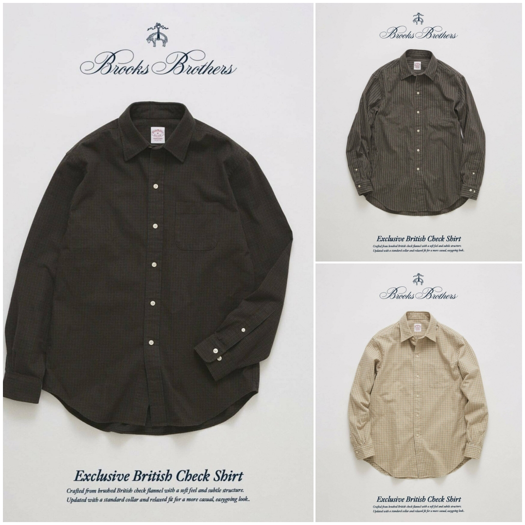 JOURNAL STANDARD × Brooks Brothers 2026 FW 別注 "RC チェック シャツ"が9月中旬 発売 (ジャーナルスタンダード ブルックス ブラザーズ)