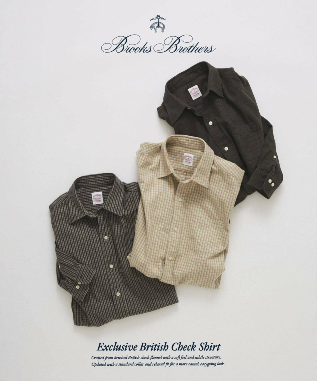 JOURNAL STANDARD × Brooks Brothers 2026 FW 別注 “RC チェック シャツ”が9月中旬 発売 (ジャーナルスタンダード ブルックス ブラザーズ)