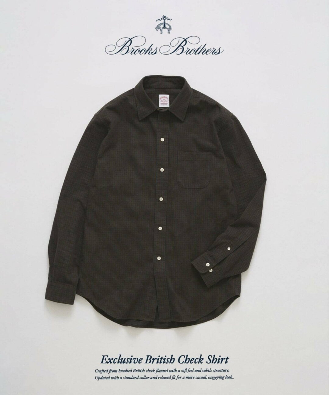 JOURNAL STANDARD × Brooks Brothers 2026 FW 別注 “RC チェック シャツ”が9月中旬 発売 (ジャーナルスタンダード ブルックス ブラザーズ)