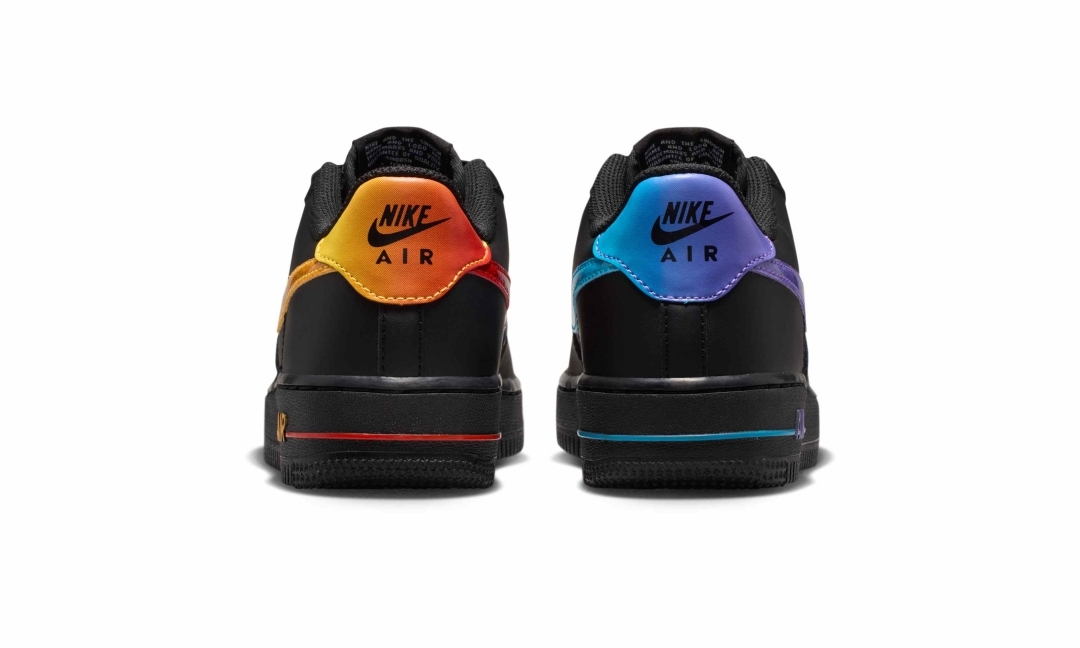 【2026 FALL】NIKE GS AIR FORCE 1 LOW “Black/Multi” (ナイキ エア フォース 1 ロー “ブラック/マルチカラー”) [IM7742-001]