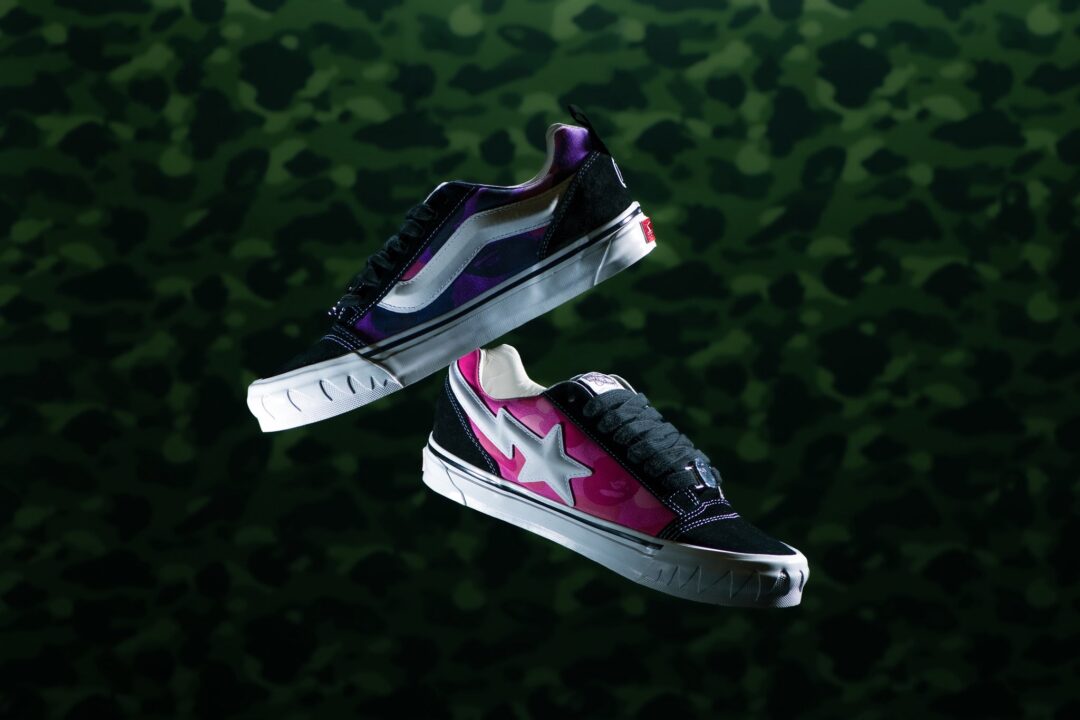 A BATHING APE × VANS KNU SKOOL 2026 SSが2026年 7/15 発売 (ア ベイシング エイプ バンズ ニュースクール)
