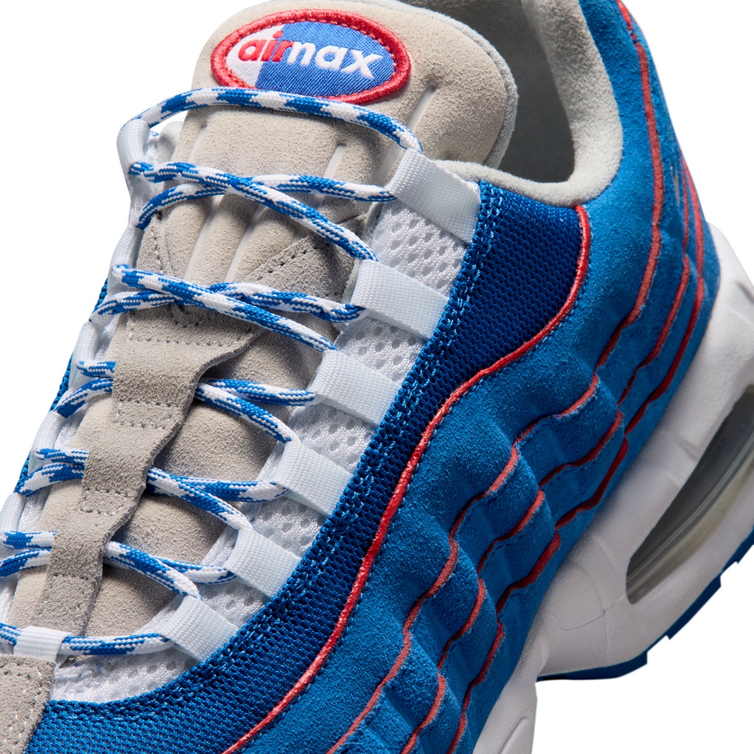 【2026年 7/11 発売】NIKE AIR MAX 95 BIG BUBBLE “Sail/Light British Tan & White/Blue Sapphire” (ナイキ エア マックス 95 ビッグバブル) [IR1944-102/IR1944-400]
