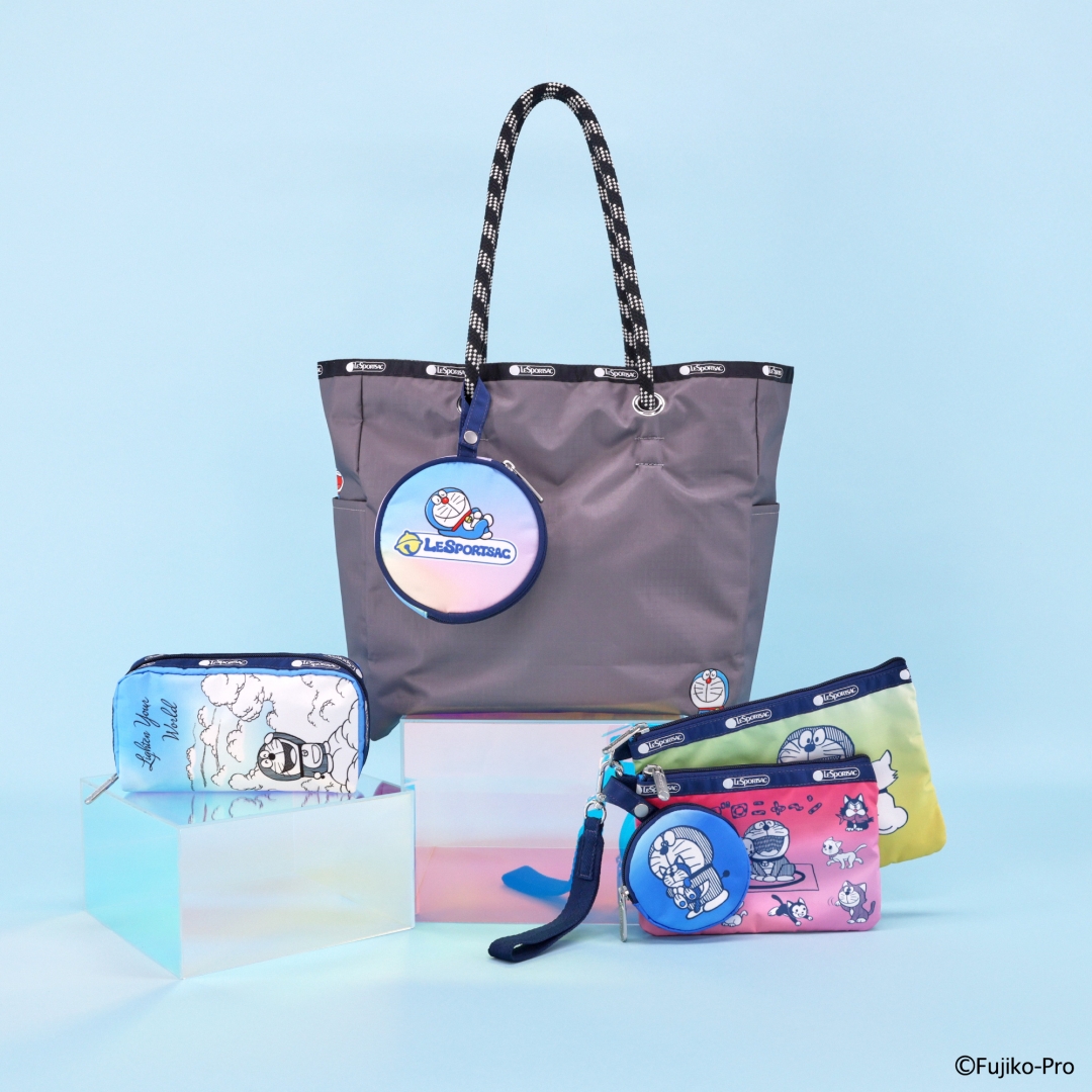 ドラえもん × LeSportsac コラボコレクションが2026年 8/5 発売 (Draemon レスポートサック)