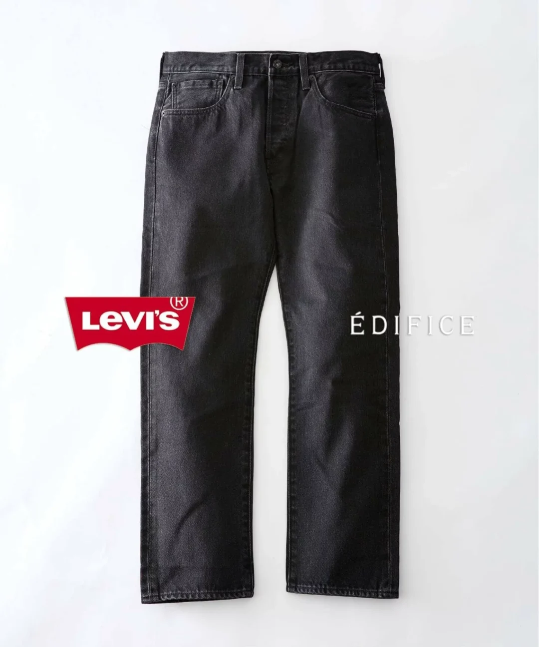 Levi’s × EDIFICE 2026 FW 別注 ”501 Black Big E”が10月上旬 発売 (リーバイス エディフィス)