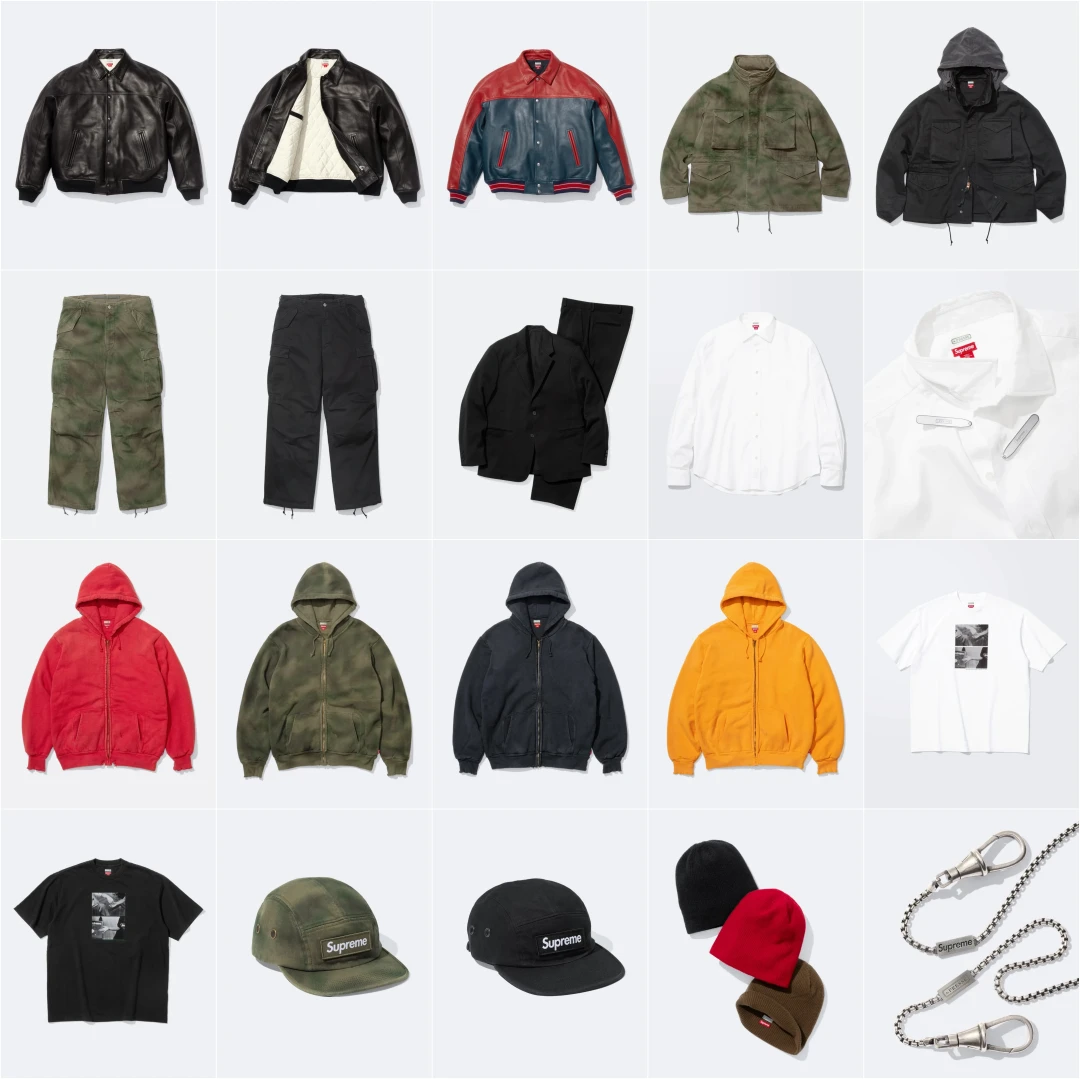 【SUPREME 2026 FW – シュプリーム 2026年 秋冬】国内 10/17 発売予定 – week 9に「Martine Rose」コラボアイテムなどが登場予定