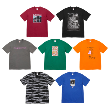 【SUPREME 2026 FW – シュプリーム 2026年 秋冬】国内 10/10 発売予定 – week 8に「Fall Tee」が登場予定