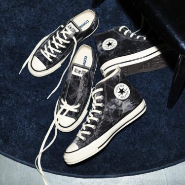 【2026年 8/21 発売】CONVERSE ALL STAR AGED BLEACHDENIM OX/HI “Smoky Gray/Black” (コンバース オールスター エイジド ブリーチデニム) [31318750/31318560]