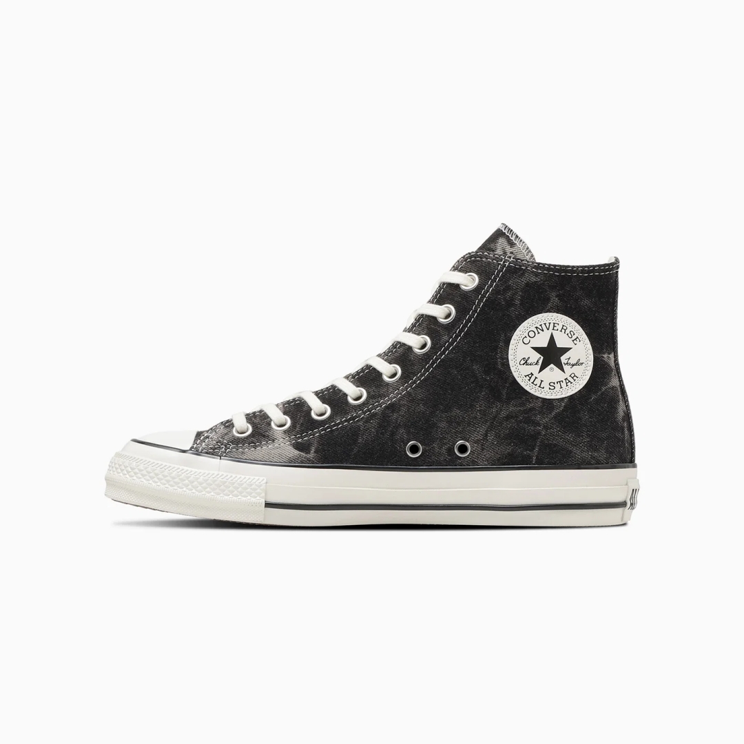 【2026年 8/21 発売】CONVERSE ALL STAR AGED BLEACHDENIM OX/HI “Smoky Gray/Black” (コンバース オールスター エイジド ブリーチデニム) [31318750/31318560]