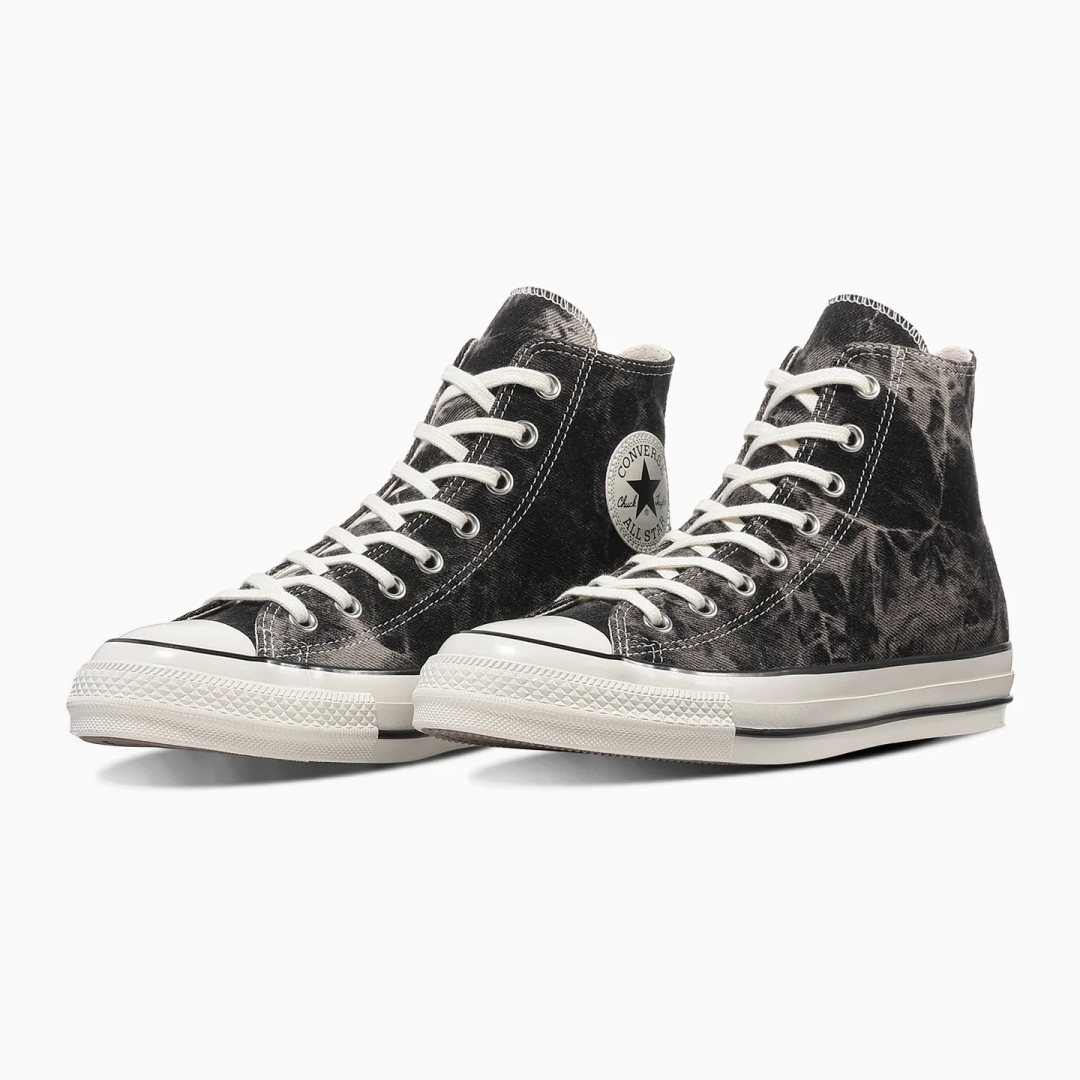 【2026年 8/21 発売】CONVERSE ALL STAR AGED BLEACHDENIM OX/HI “Smoky Gray/Black” (コンバース オールスター エイジド ブリーチデニム) [31318750/31318560]
