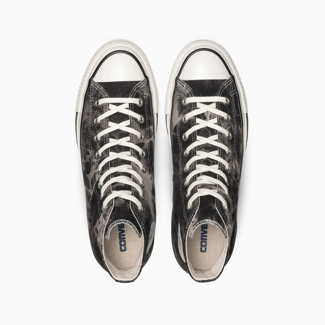 【2026年 8/21 発売】CONVERSE ALL STAR AGED BLEACHDENIM OX/HI “Smoky Gray/Black” (コンバース オールスター エイジド ブリーチデニム) [31318750/31318560]