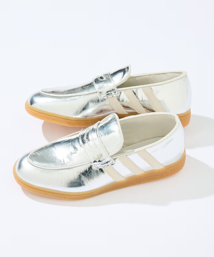 【2026年 8/7 発売】adidas Originals for FREAK’S STORE HANDBALL SPEZIAL LOAFER “Metallic Silver” (アディダス オリジナルス フリークスストア ハンドボール スペツィアル ローファー “シルバー”)